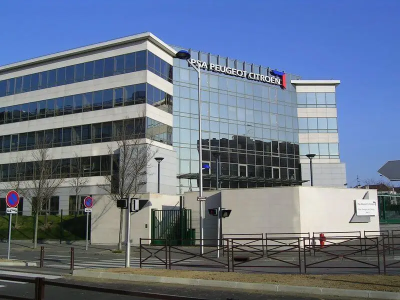 Hauptsitz PSA Peugeot Citroën in Paris
